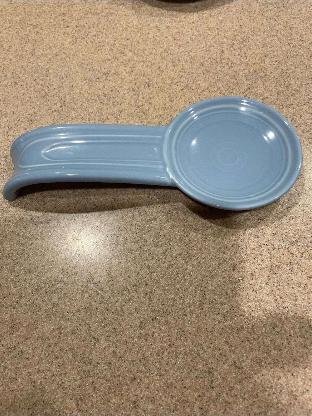 Fiesta Ceramic Spoon Rest in Light Blue